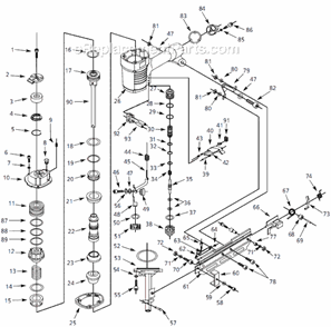 Part Location Diagram of SKN03700AV Campbell Hausfeld Complete O-ring Kit